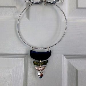 Robert Lee Morris Silvertone Choker